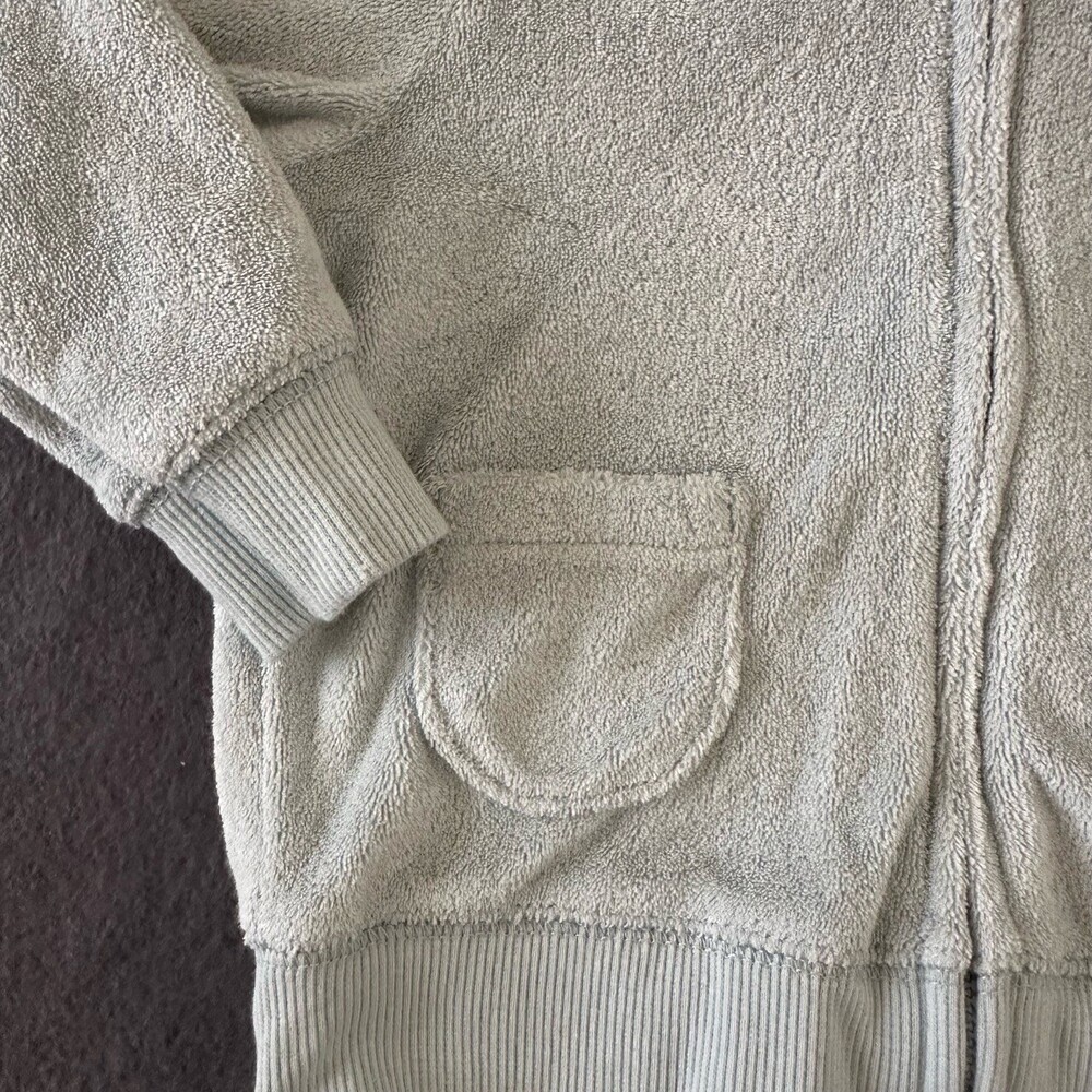 NWT Carters Pastel Green 3Piece Set Hooded Jacket Bear Face Bodysuit Pants Sz 9M - Picture 11 of 11